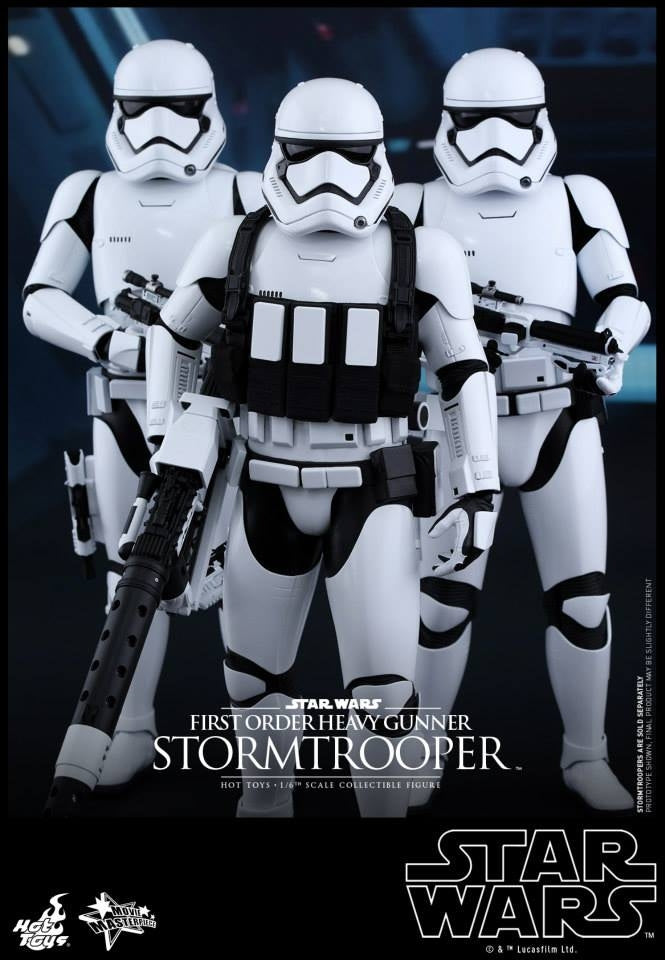 Hot Toys – MMS318 – Star Wars: The Force Awakens - First Order Heavy Gunner Stormtrooper