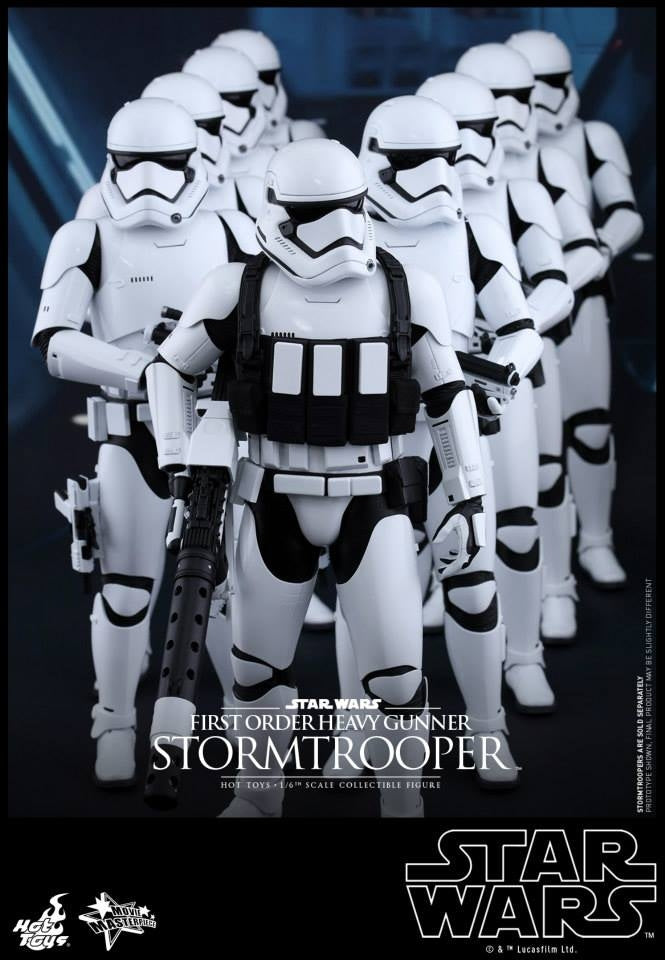 Hot Toys – MMS318 – Star Wars: The Force Awakens - First Order Heavy Gunner Stormtrooper