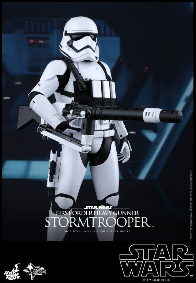 Hot Toys – MMS318 – Star Wars: The Force Awakens - First Order Heavy Gunner Stormtrooper