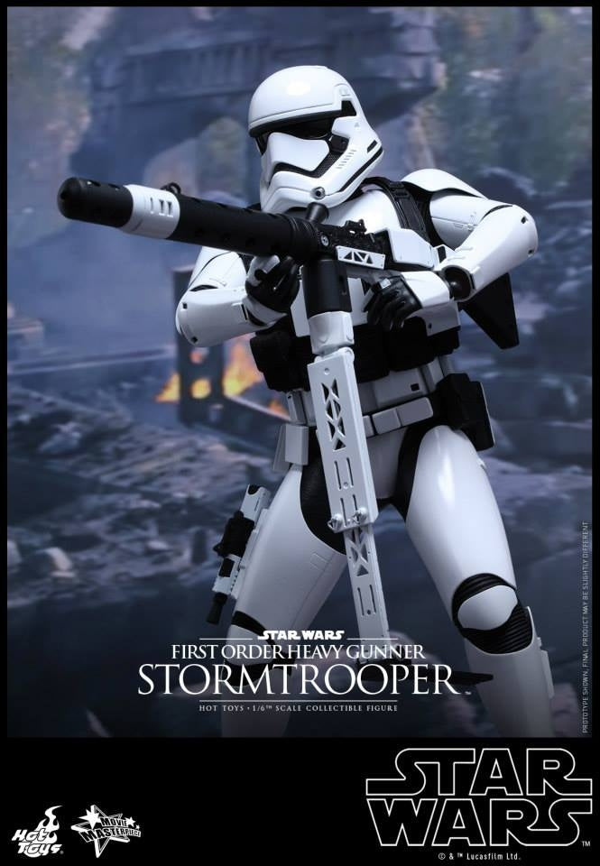 Hot Toys – MMS318 – Star Wars: The Force Awakens - First Order Heavy Gunner Stormtrooper