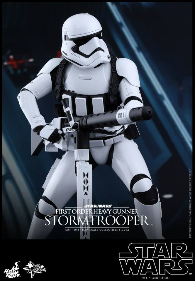 Hot Toys – MMS318 – Star Wars: The Force Awakens - First Order Heavy Gunner Stormtrooper