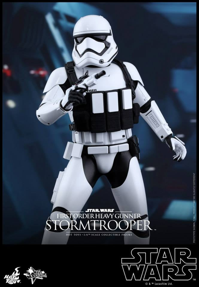 Hot Toys – MMS318 – Star Wars: The Force Awakens - First Order Heavy Gunner Stormtrooper