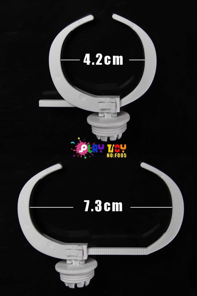 PLAY TOY 1/6 F005 ACTION FIGURE STAND -  White 45cm