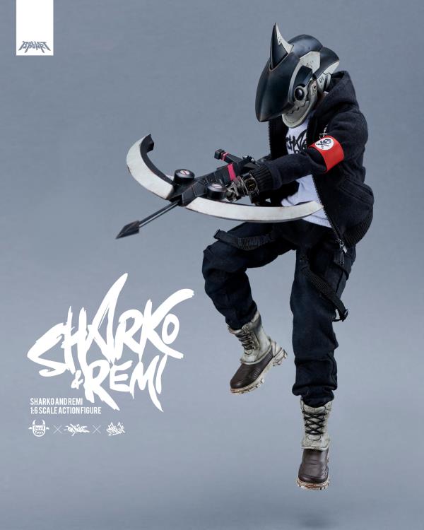 Devil Toys - 1/6 Sharko & Remi (Fortress Black) Edition Action Figure ...