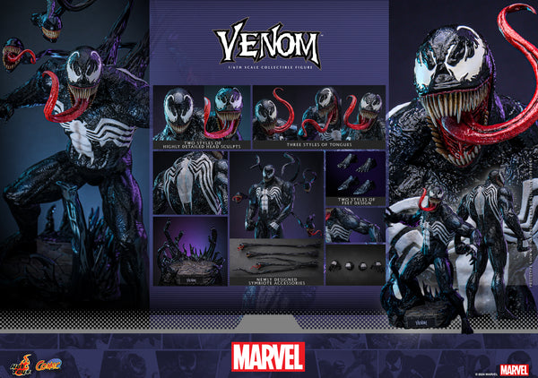 [Pre-Order] Hot Toys - CMS023 - Marvel Comics - 1/6th scale Venom Collectible Figure