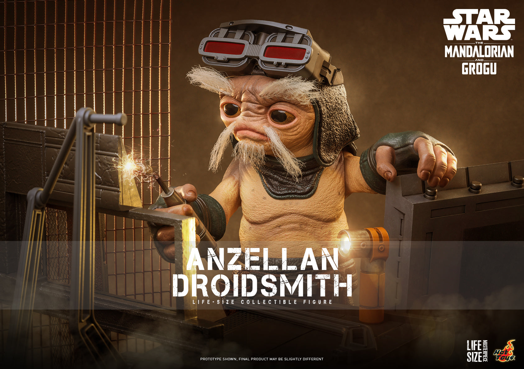 Hot Toys - LMS017 - The Mandalorian and Grogu - Anzellan Droidsmith ...