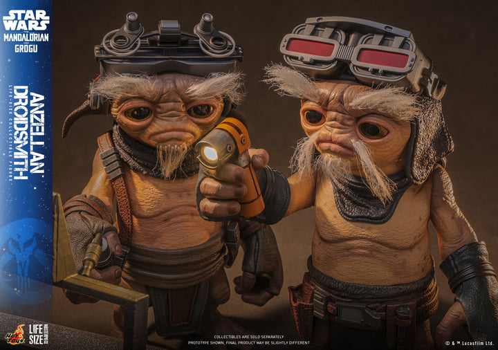 Hot Toys - LMS017 - The Mandalorian and Grogu - Anzellan Droidsmith ...