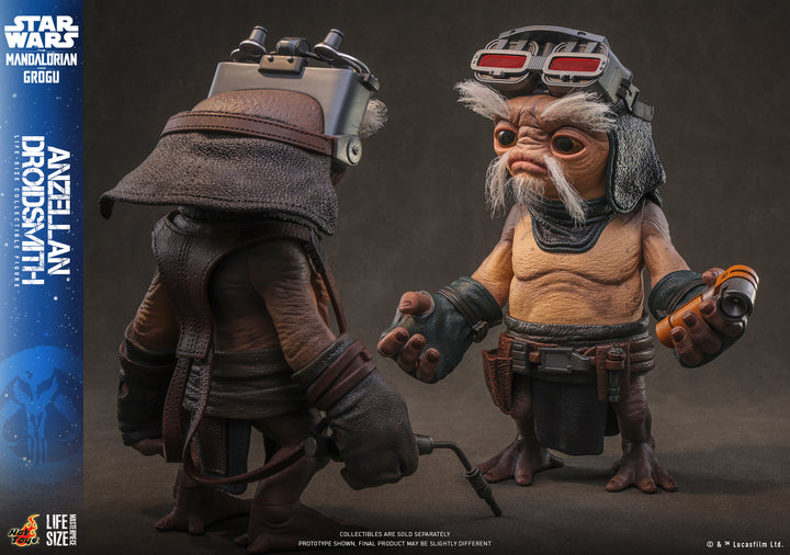 Hot Toys - LMS017 - The Mandalorian and Grogu - Anzellan Droidsmith ...