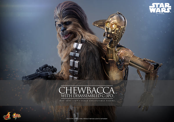 [Pre-Order] Hot Toys - MMS766 -  SWEP5 - 1:6 Chewbacca™ with Disassembled C-3PO™ Figure