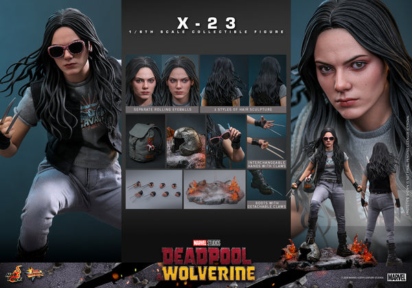 [Pre-Order] Hot Toys - MMS781 - Deadpool & Wolverine - 1/6th scale X-23 Collectible Figure