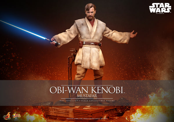[Pre-Order] Hot Toys - MMS843 - Star Wars: Revenge of the Sith - 1/6th scale Obi-Wan Kenobi (Mustafar) Collectible Figure