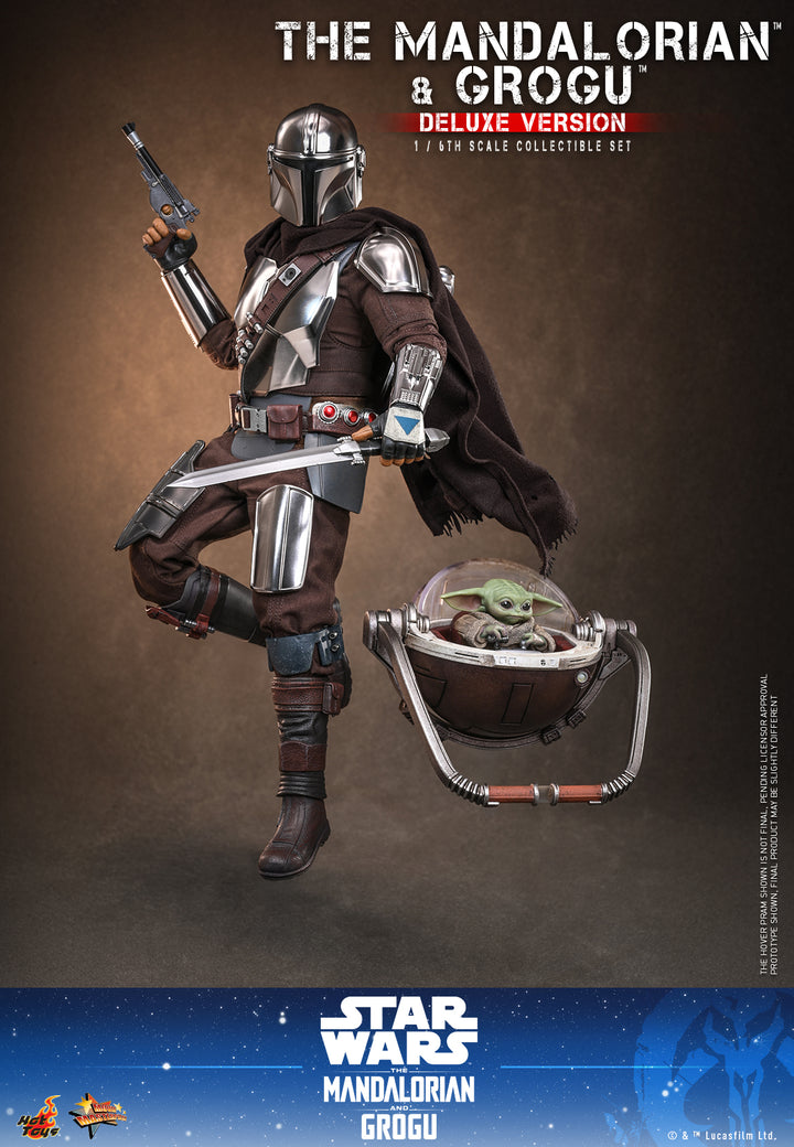 Grog Bilo Hot Toys - MMS872 - The Mandalorian and Grogu - 1/6 The Mandalorian and ...