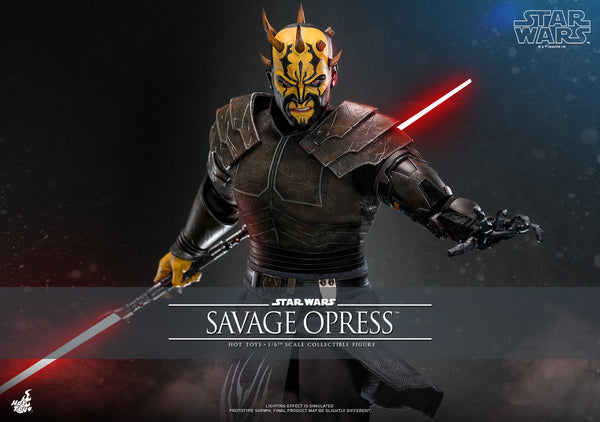 [Pre-Order] Hot Toys - TMS136 - Star Wars: The Clone Wars - 1/6th scale Savage Opress Collectible Figure