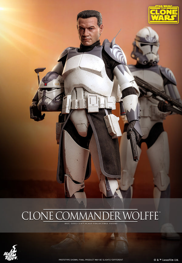 [Pre-Order] Hot Toys - TMS141 - Star Wars: The Clone Wars - 1/6th scale Clone Commander Wolffe Collectible Figure