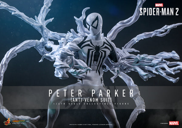 [Pre-Order] Hot Toys - VGM69 - Marvel's Spider-Man 2 - 1/6th scale Peter Parker (Anti-Venom Suit) Collectible Figure