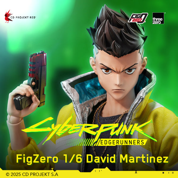 [Pre-Order]  Threezero - Cyberpunk: Edgerunners - FigZero 1/6 David Martinez Action Figure