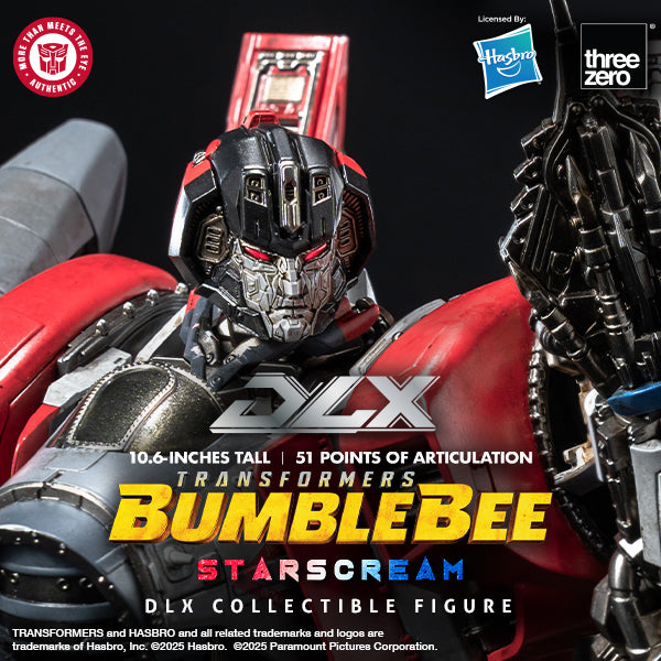 [Pre Order] Threezero - Transformers: Bumblebee DLX Starscream