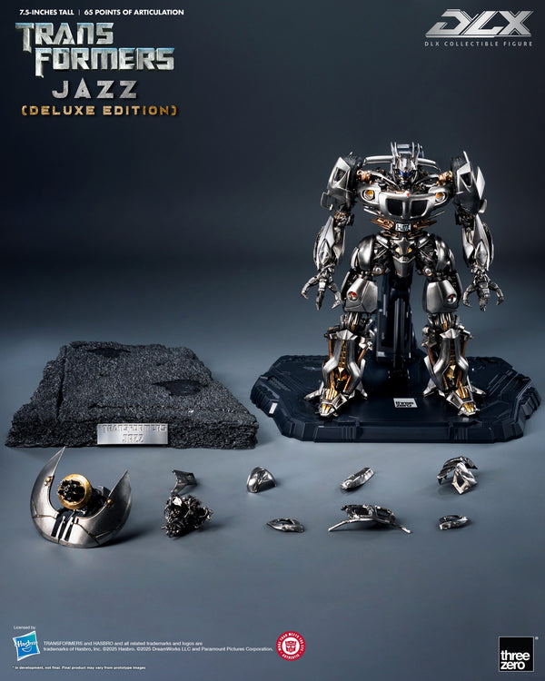 [Pre-Order]  Threezero - Transformers - DLX Jazz (Deluxe Edition)