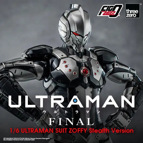 [Pre Order] Threezero - Anime 'ULTRAMAN' FINAL Season - FigZero 1/6 ULTRAMAN SUIT ZOFFY (Stealth Version)