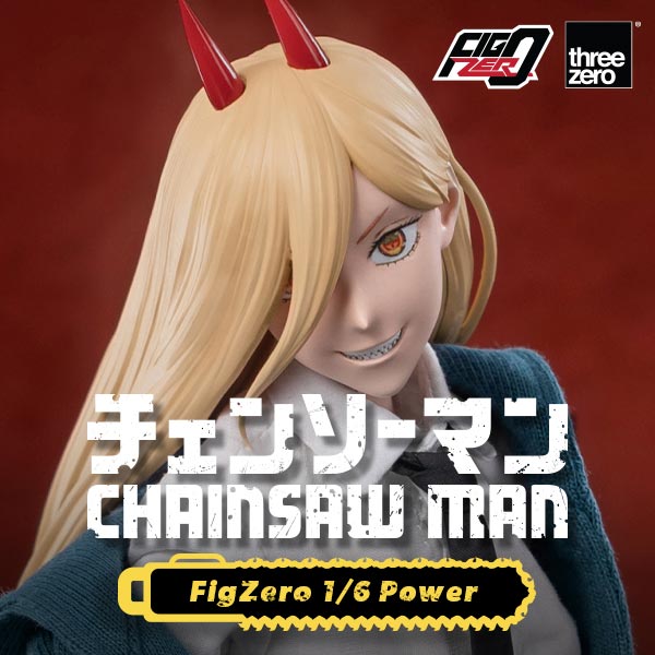 [Pre Order] Threezero - CHAINSAW MAN - 1/6 FigZero Power (RE-RUN)