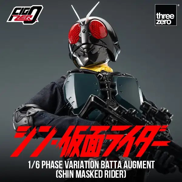 [Pre Order] Threezero - FigZero 1/6 Phase Variation Batta Augment (SHIN MASKED RIDER)