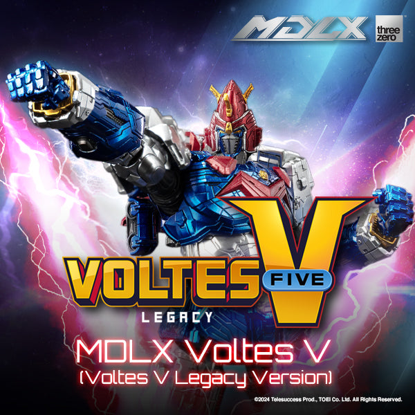 [Pre Order] Threezero - MDLX Voltes V (Voltes V Legacy Version)