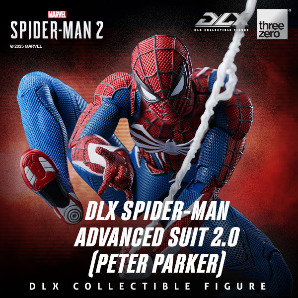 [Pre Order] Threezero - Marvel’s Spider-Man 2 - DLX Spider-Man Advanced Suit 2.0 (Peter Parker)