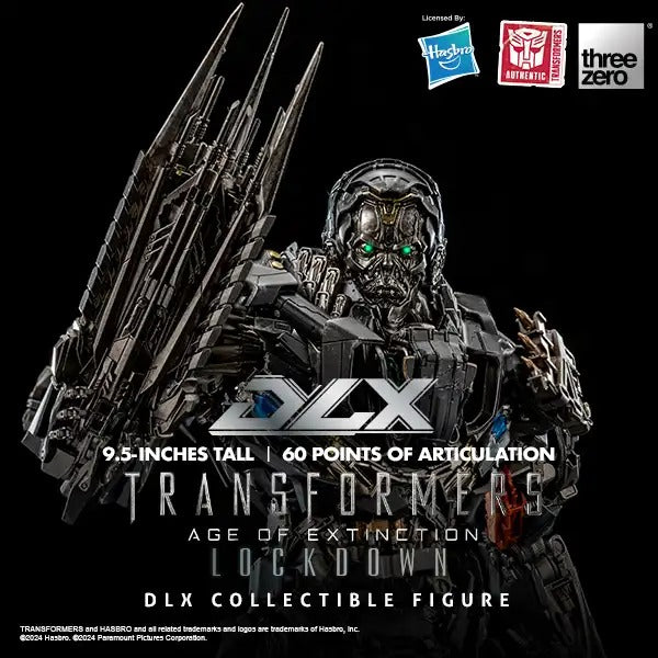 [Pre Order] Threezero - Transformers: Age of Extinction - DLX Lockdown