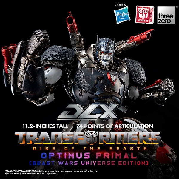 [Pre Order] Threezero - Transformers: Rise of the Beasts - DLX Optimus Primal (Beast Wars Universe Edition)