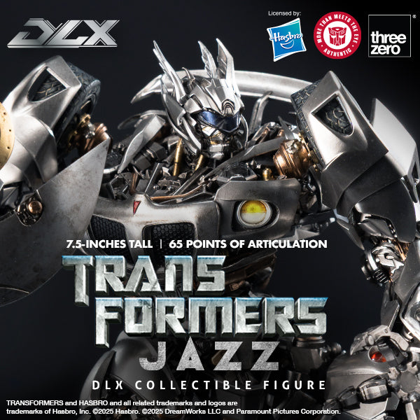 [Pre-Order]  Threezero  - Transformers - DLX Jazz