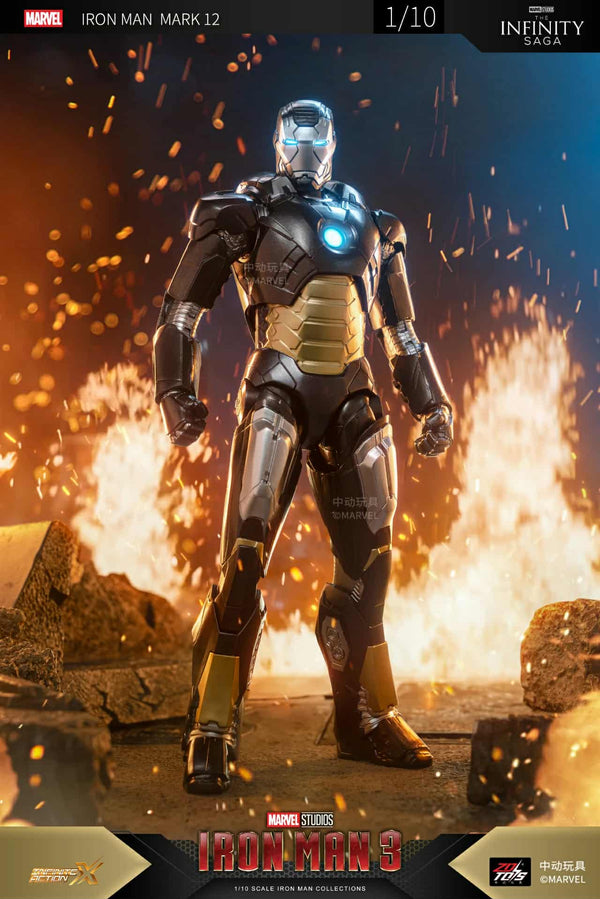 ZD Toys - Iron Man Mark 12 1/10 Scale Action Figure