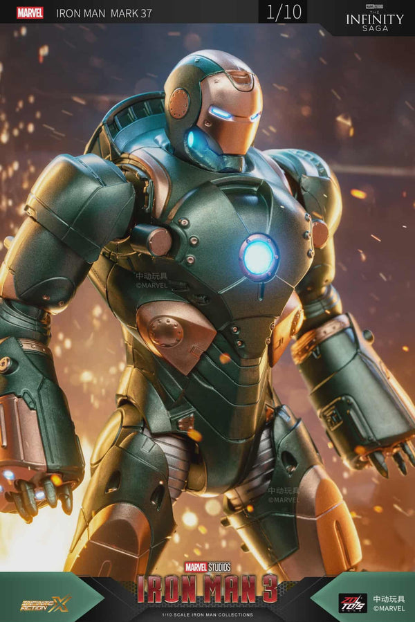 ZD Toys - Iron Man Mark 37 "Hammerhead" 1/10 Scale Action Figure
