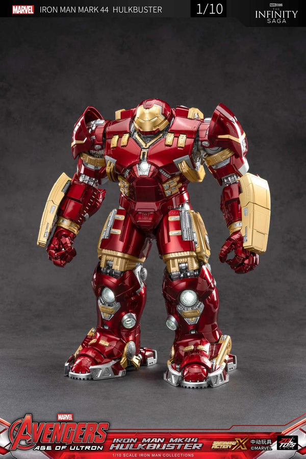 ZD Toys - Iron man MK44 "HulkBuster" Action Figure (with LED Lights Effect)