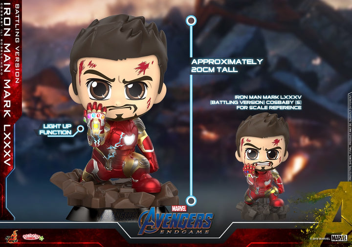 Hot Toys - COSB660 - Avengers: Endgame - Iron Man Mark LXXXV Cosbaby (L) Bobble-Head