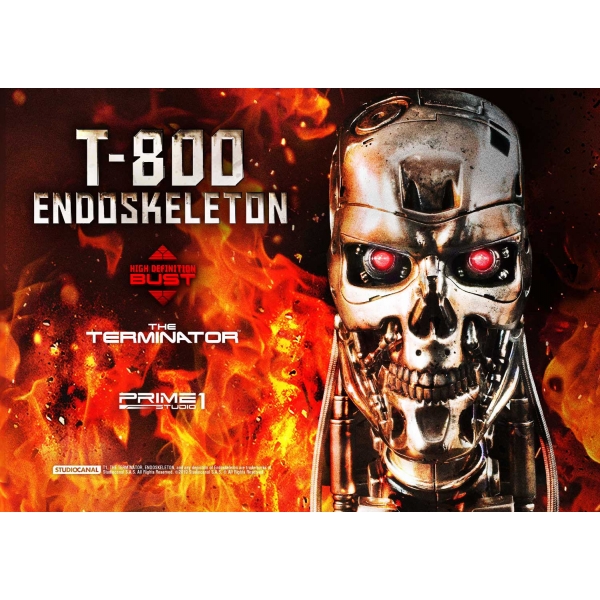 The Terminator T-800 Endoskeleton High Definition 1/2 Scale Bust