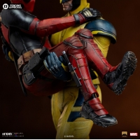 [Pre-Order] Iron Studios - Deadpool and Wolverine Deluxe - Deadpool and Wolverine Movie - Art Scale 1/10